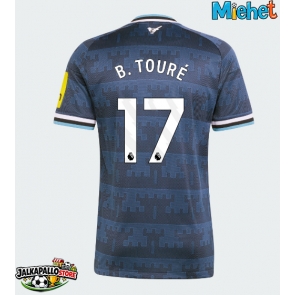 Newcastle United Bazoumana Toure #17 Vieraspaita 2026-27 Lyhythihainen